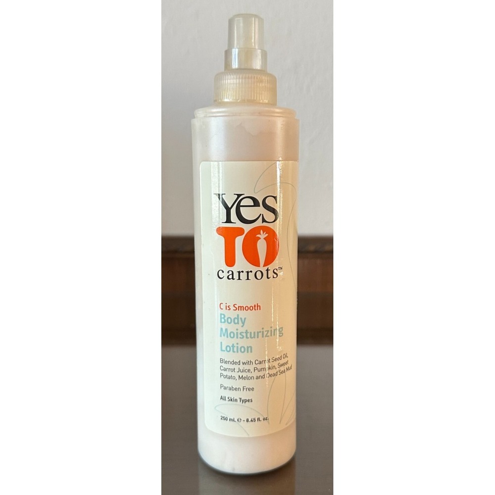 Yes To Carrots Body Moisturizing Lotion 8.45 Fl Oz/250 ml All Skin Types